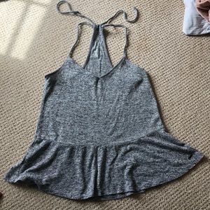 Gray heather tank